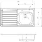 leisure-lexin-10-bowl-satin-stainless-steel-kitchen-sink-ln95l-