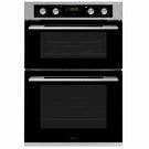 caple-595cm-stainless-steel--black-glass-double-oven-c3249-