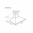 caple-90cm-black-wall-chimney-hood-cch901bk-