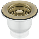 Stainless steel sink strainer basket insert