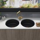 astini-round-insetundermount-460-20-bowl-matt-black-ceramic-kitchen-sink-with-gold-waste--overflow-
