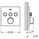 grohe-smartcontrol-chrome-concealed-mixer-with-3-valves---29149000-