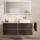 hansgrohe-addstoris-brushed-bronze-wall-mounted-twin-towel-holder-