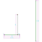 scudo-minos-framed-glass-panel-800mm-brushed-brass--stabilising-bar-