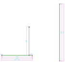 scudo-minos-framed-glass-1100mm-panel-black--stabilising-bar-