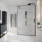 scudo-minos-framed-glass-700mm-panel-black--stabilising-bar-