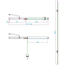 scudo-6mm-hinged-door--in-line-1200mm-with-brass-conversion-kit-
