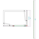 scudo-6mm-frameless-side-panel-800mm-with-brass-conversion-kit-