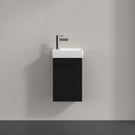 villeroy--boch-avento-volcano-black-350mm-wall-hung-vanity-unit-with-black-handles--basin-tap-on-left-