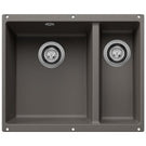 blanco-rotan-340160-u-15-bowl-volcano-grey-granite-kitchen-sink--waste-