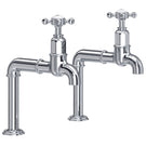perrin--rowe-mayan-cross-handle-satin-brass-bibcock-kitchen-sink-taps-4338sb-