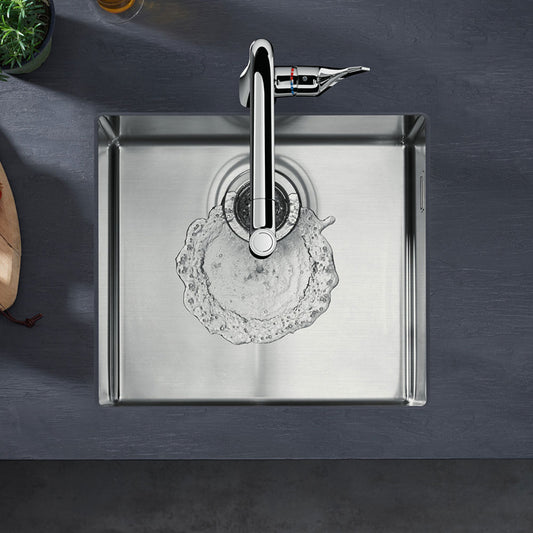 Hansgrohe S719-U450 1.0 Bowl Stainless Steel Undermount Kitchen Sink 43426800