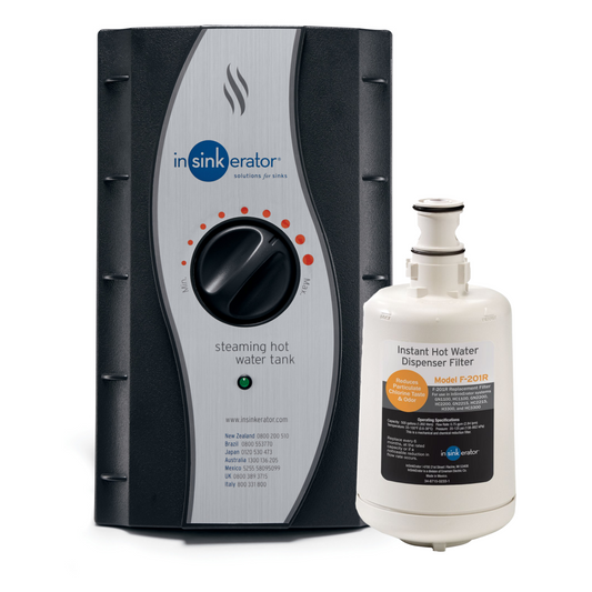 Insinkerator 750W Replacement Steaming Hot Water Tank & F201R Water Filter