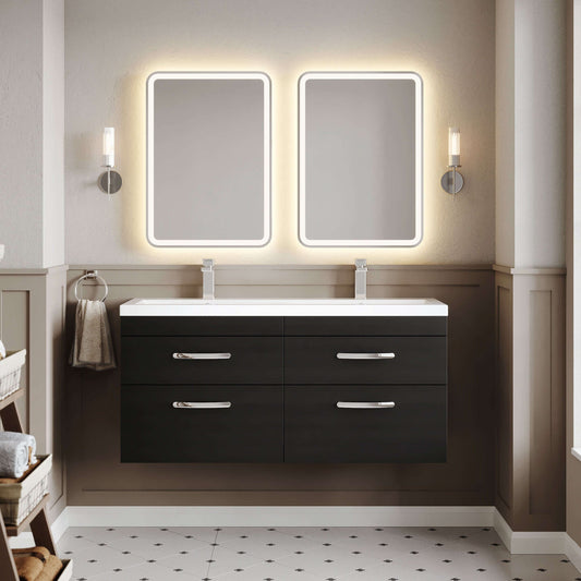 Nuie Athena Wall Hung Vanity Unit and Basin