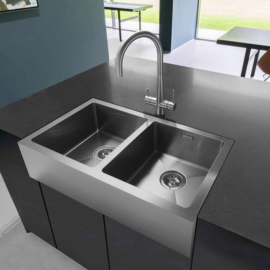 Caple Belfast 2.0 Stainless Steel Kitchen Sink & Waste BEL21SS