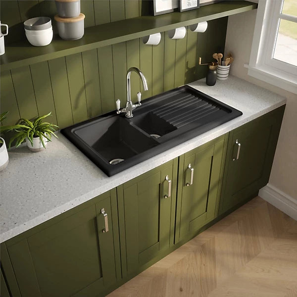 Black Ceramic Kitchen Sinks