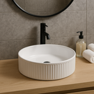 Flauto Round white Basin