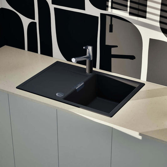 Schock Mono D 100S 1.0 Bowl Granite Kitchen Sink & Waste