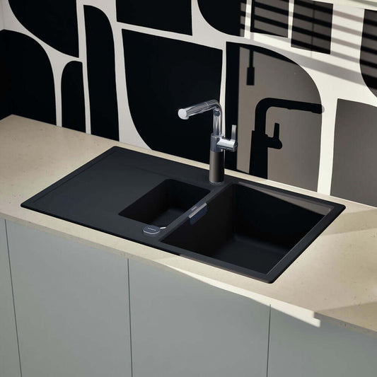 Schock Mono D 150 1.5 Bowl Granite Kitchen Sink & Waste