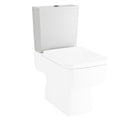 Nuie Bliss White Square Cistern ONLY with Fittings NCH101
