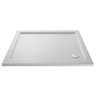 Nuie White Slip Resistant Slimline Rectangular Shower Tray 1200 x 800mm NSR023