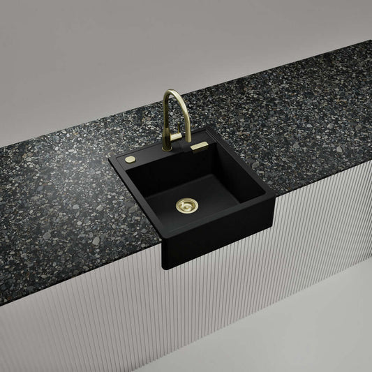 Schock Kallio M 100 1.0 Bowl Granite Kitchen Sink & Waste