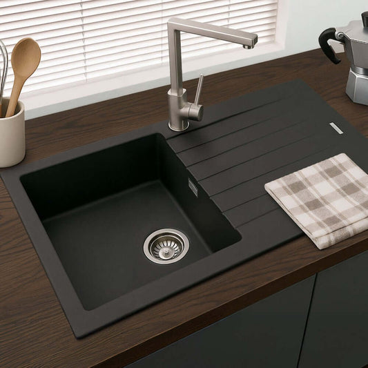 Harlyn Daymer 1.0XL Single Bowl Granite Kitchen Sink
