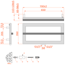reina-breno-mild-steel-350x700-chrome-towel-rail-