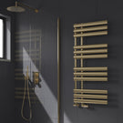 reina-chisa-mild-steel-1130x500-brushed-brass-towel-rail-