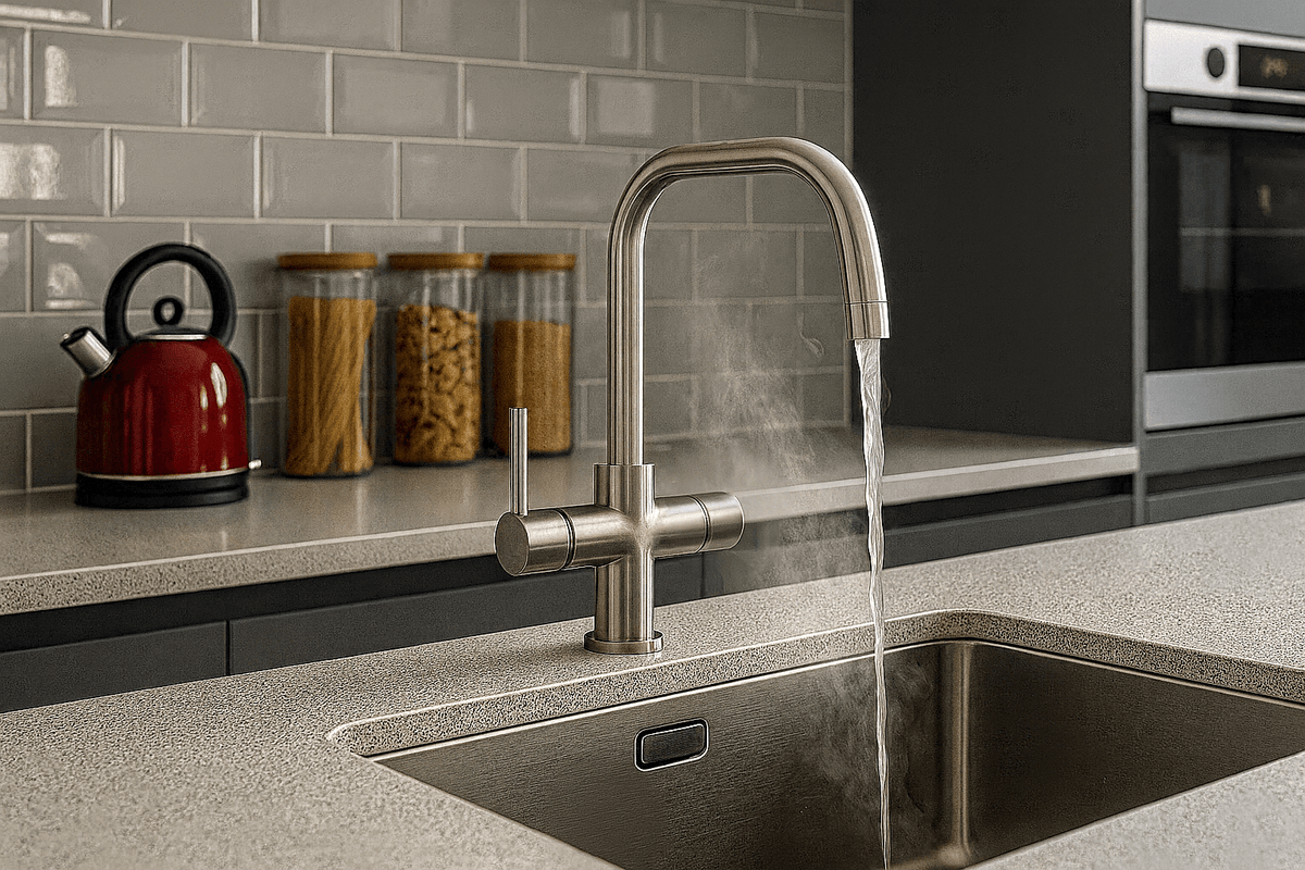 Boiling Kitchen Display Tap