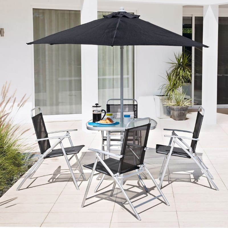 Win "Atlantic Silver 4 Seater Patio Furniture Set"