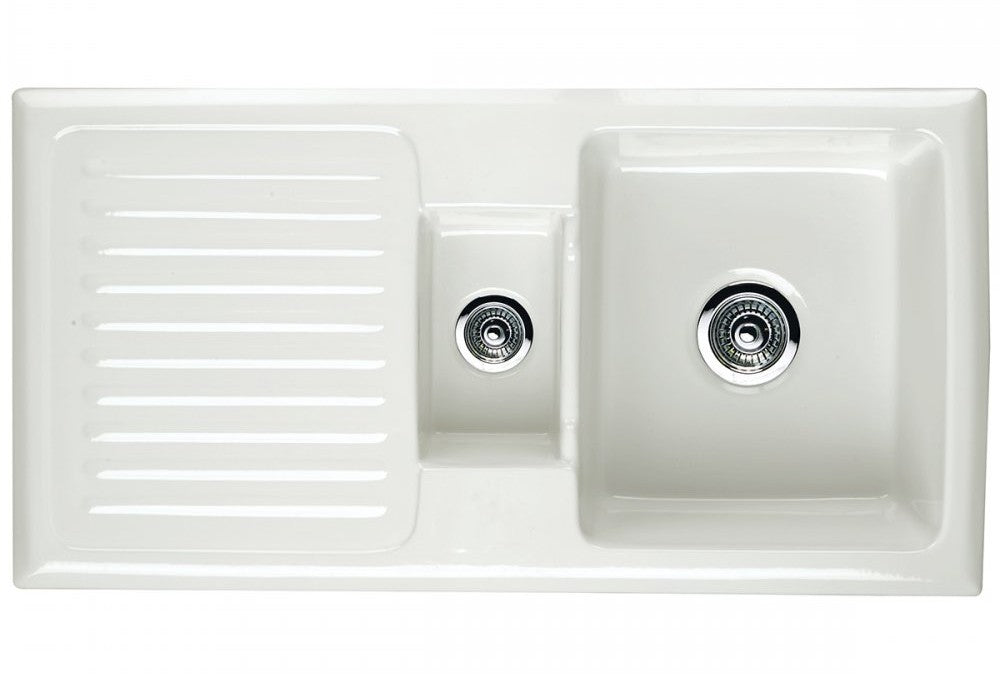 Staff Pick: Astini Rustique 150 1.5 Bowl White Ceramic Kitchen Sink