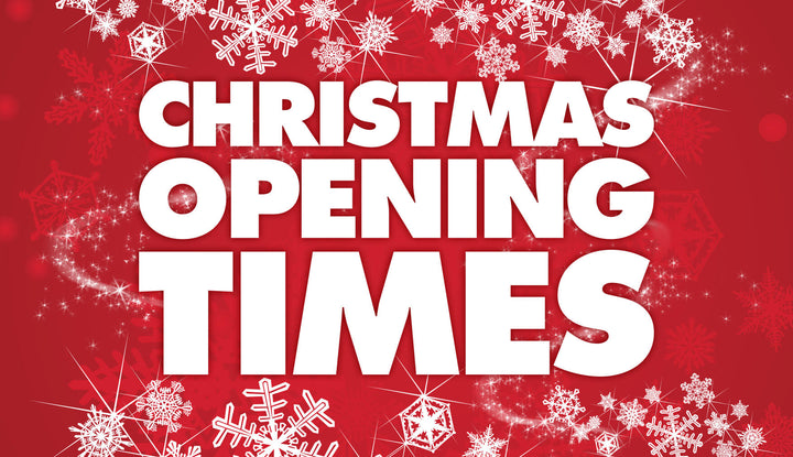 Christmas & New Year Opening Hours