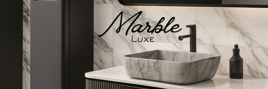 Luxury Looks Without the Price Tag: The Marble Luxe Basin Range