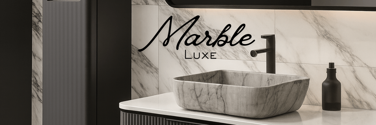 Luxury Looks Without the Price Tag: The Marble Luxe Basin Range