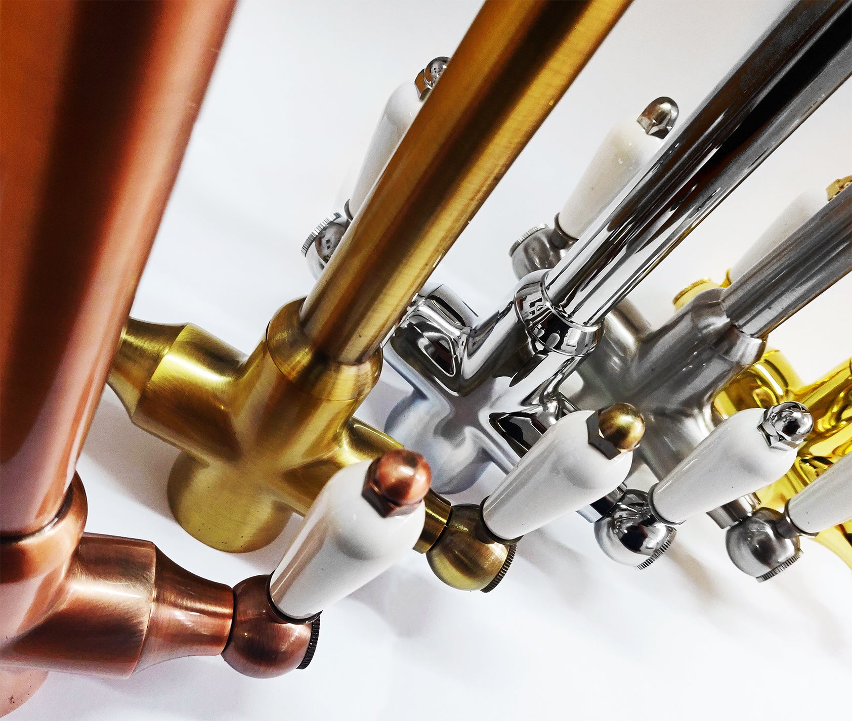 Where can I buy copper, bronze and gold kitchen taps, wastes and accessories?