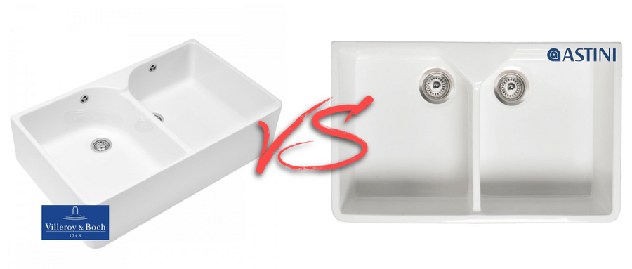 Ceramic Sink Comparison: Villeroy & Boch vs Astini