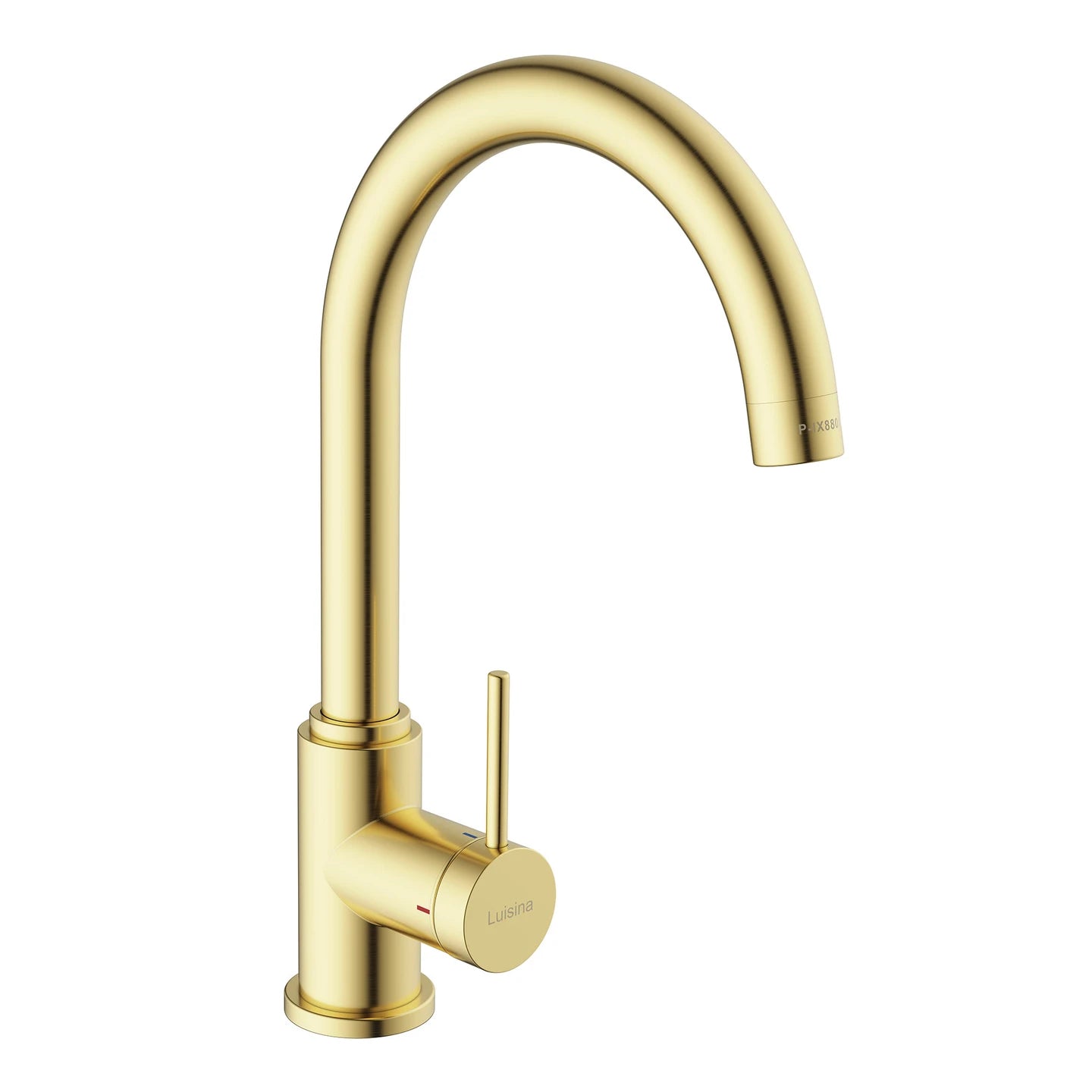Schütte Single Lever Swan Neck Kitchen Mixer Tap