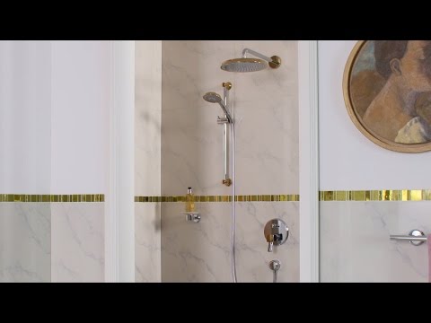 Hansgrohe Raindance E 360 Air 240mm Chrome Shower Set With Shower Arm