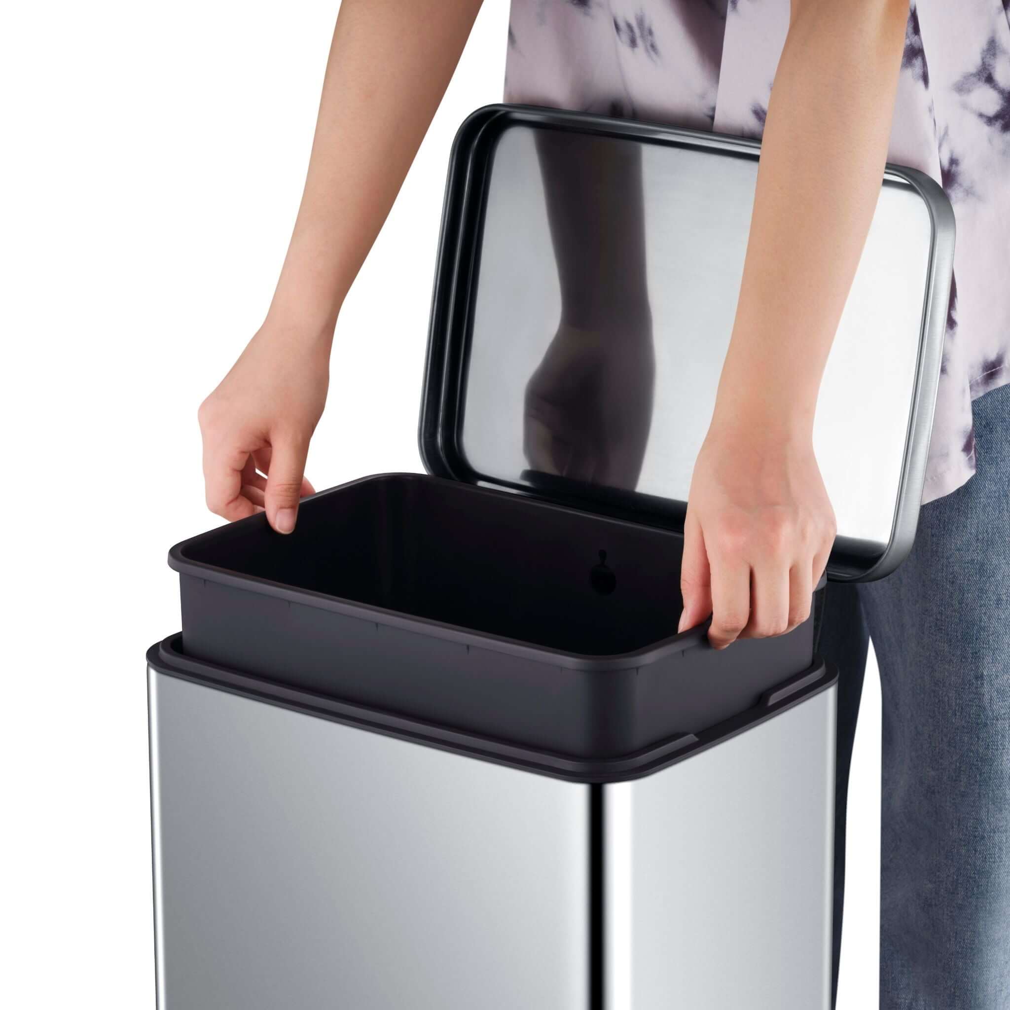 EKO Madison 30L Stay Open Kitchen Pedal Bin