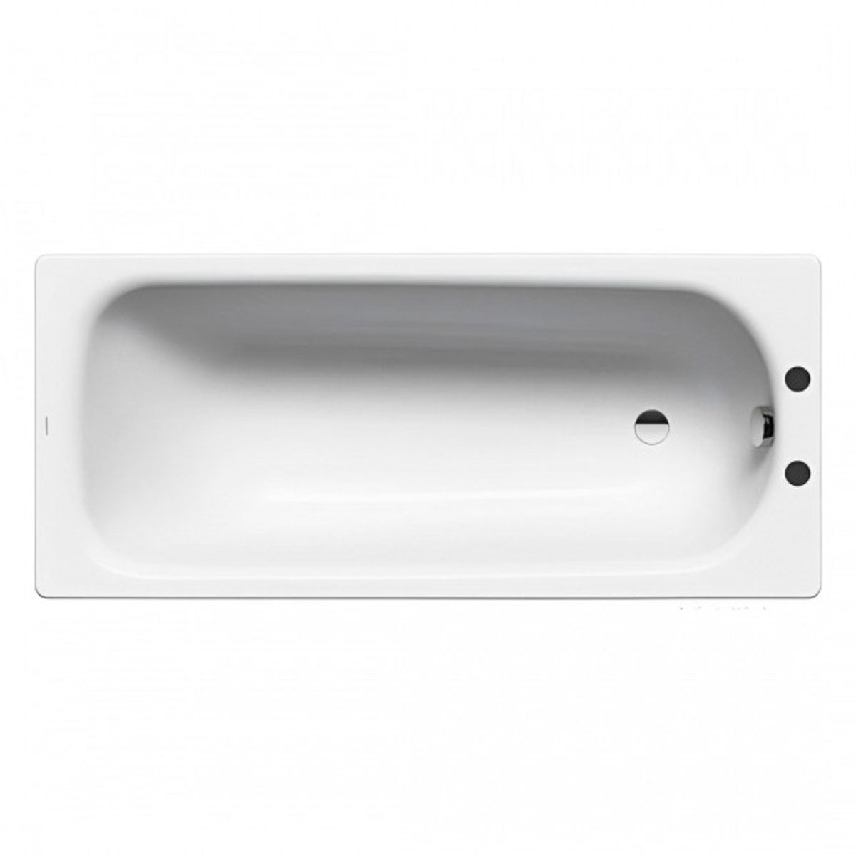 Kaldewei Saniform Plus 1500 x 700mm White 2 Tap Holes Bath