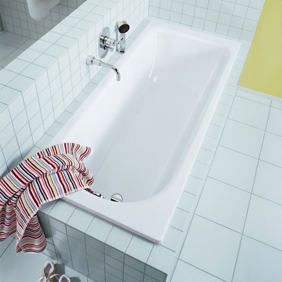 Kaldewei Saniform Plus 1600 x 700mm White 0 Tap Hole Bath