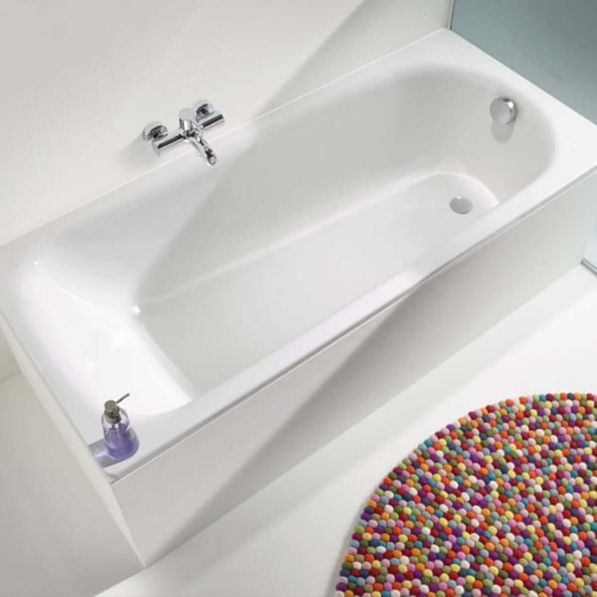 Kaldewei Saniform Plus 1700 x 750mm White 0 Tap Hole Bath
