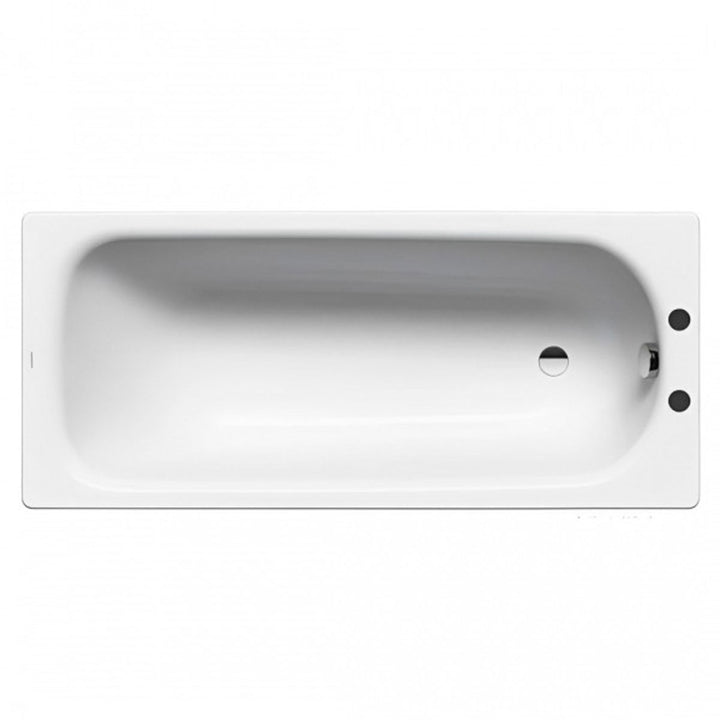Kaldewei Saniform Plus 1700 x 700mm White 2 Tap Holes Bath