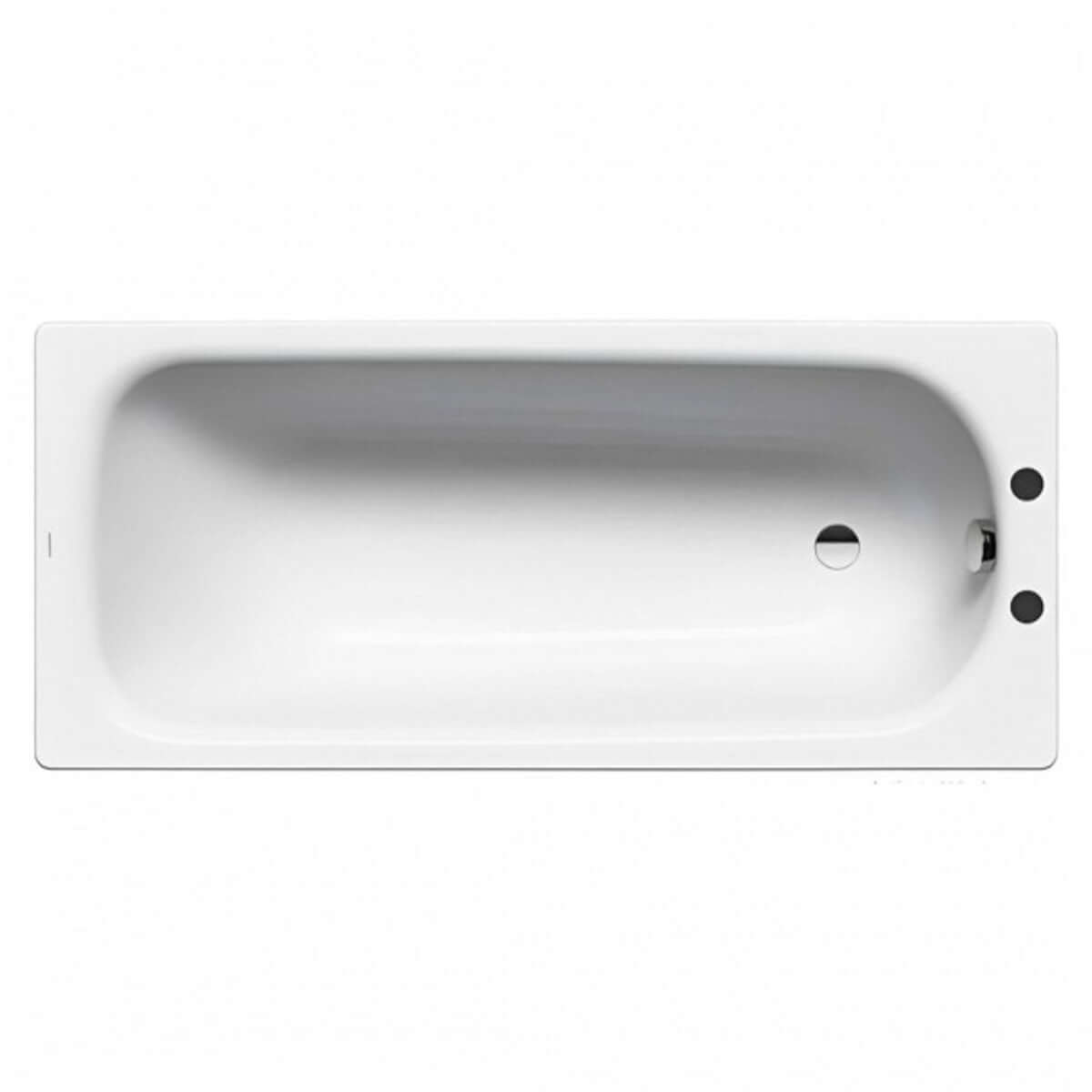 Kaldewei Saniform Plus 1700 x 750mm White 2 Tap Holes Bath