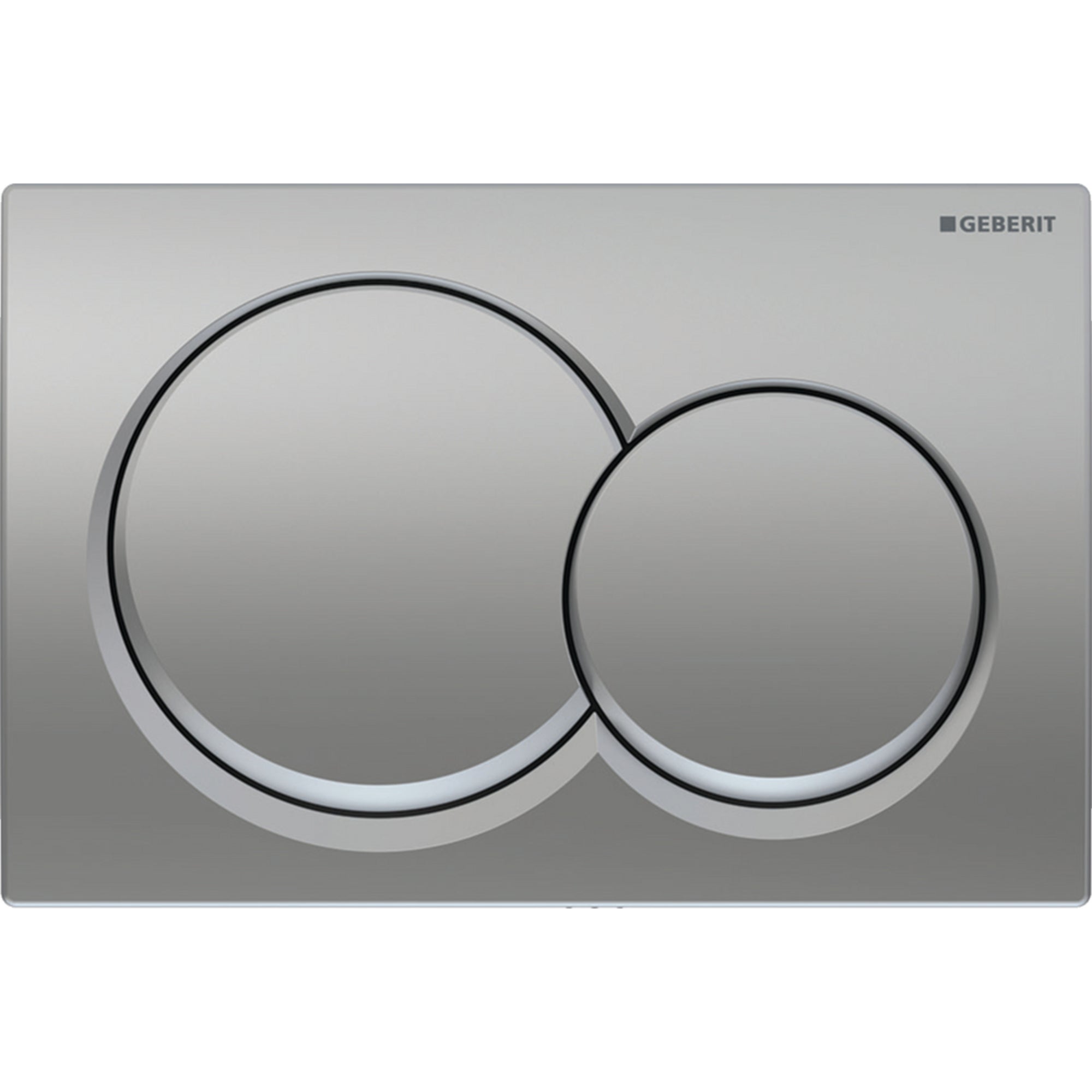 Geberit Alpha01 Round Dual Flush Plate