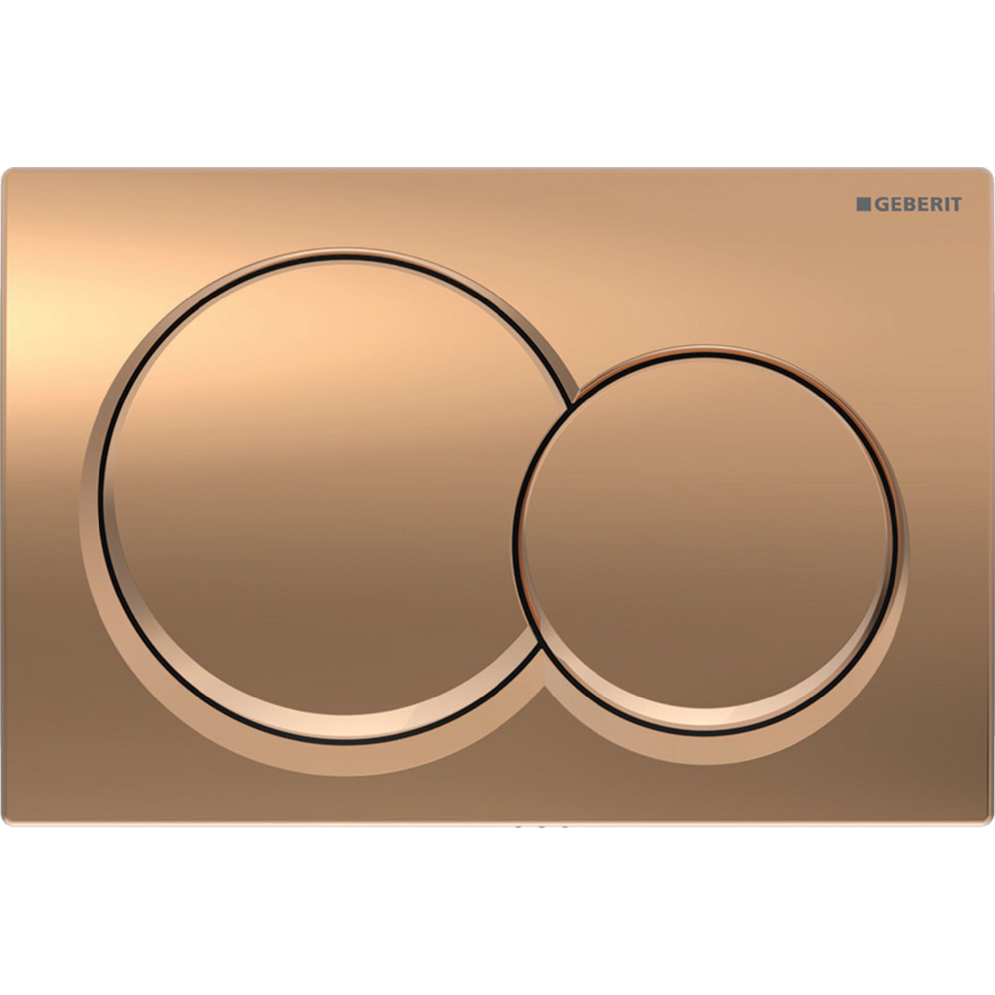 Geberit Alpha01 Round Dual Flush Plate