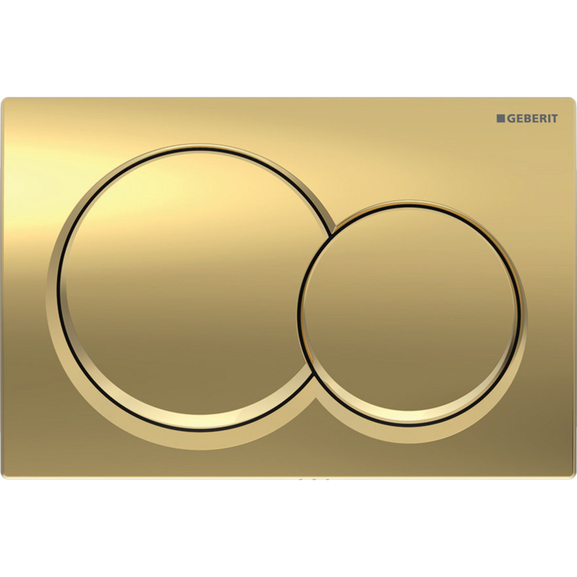 Geberit Alpha01 Round Dual Flush Plate