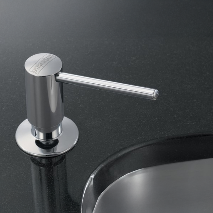 Franke Novita Polished Chrome 300ml Kitchen Sink Soap Dispenser