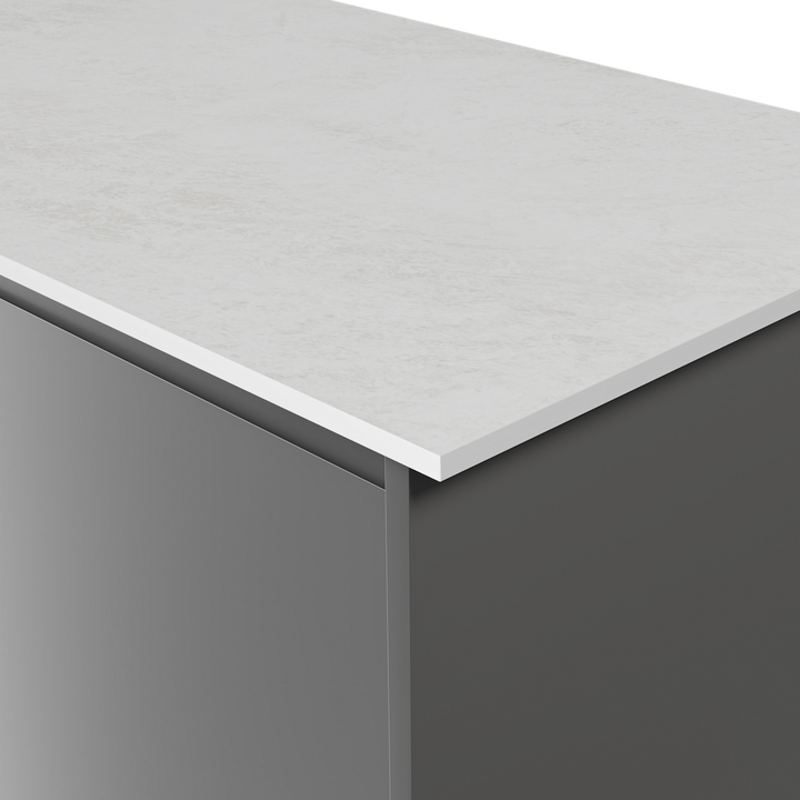 Aria F2255 Polar White - Satin NDF Texture - White Core